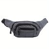 Large-Capacity Wear-Resistant Sports Waist Bag