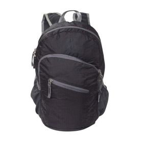 Hiking Backpack Lightweight Travel Camping Daypack (Type: Backpack, Color: Black)