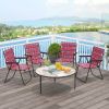 4 Pieces Folding Beach Chair