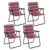 4 Pieces Folding Beach Chair