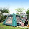 4-5 Person Camping Tent, Waterproof with Carrying Bag