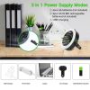 Portable Camping LED Fan 2 in 1 Battery/USB Operated