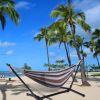 Hammock & Steel Frame Stand Swing Chair