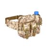 Large Capacity Waist Bag Adjustable Denim Camouflage