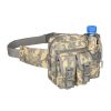 Large Capacity Waist Bag Adjustable Denim Camouflage