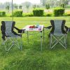 Portable Lumbar Back Camping Chairs