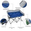 Folding Camping Chair with Padded Backrest