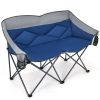 Folding Camping Chair with Padded Backrest