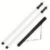 2pcs Adjustable Aluminum Waterproof Tent Pole