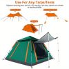 2pcs Adjustable Aluminum Waterproof Tent Pole