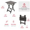 Camping Table - Lightweight Aluminum Picnic Table