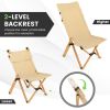 Bamboo Folding Camping Chair