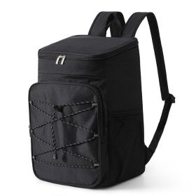 Portable Travel Large Capacity Outdoor Picnic Backpack (Type: Picnic Backpack, Color: Black)